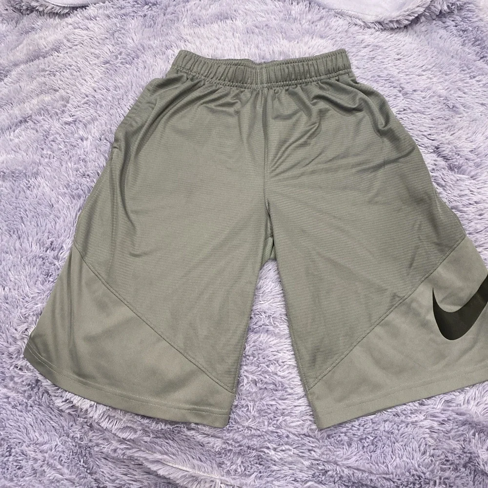 Nike Dry‎ Hybrid Basketball Shorts Gym Casual Gray822952-65 youth Large